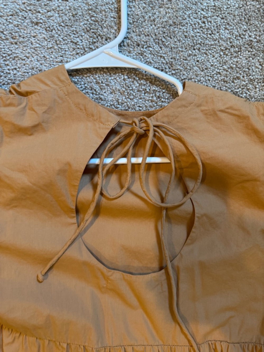 Faithfull the Brand Maxi Dress with Puff Sleeves - Picture 3 of 4